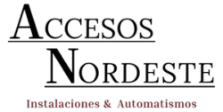 Este es el logo de la empresa, Accesos Nordeste.