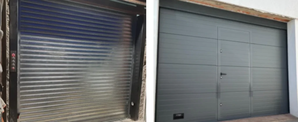 Diferencias de seguridad entre una persiana metálica y una puerta seccional