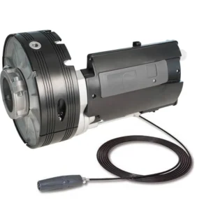 Motor central Pujol Winner Pro EF para automatización de persianas comerciales, incluye electrofreno de seguridad y soporta hasta 170kg de peso.